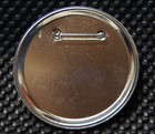 Mcdonalds Just Say Super Size Vtg 90 s Pinback Button Employee Uniform Pin Badge