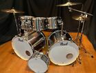Pearl Export Exx Drum Set 7 Piece Double Bass Smoky Chrome W  Zildjian Cymbals