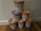 6 Different Lot Dr  Bombay Ice Cream Pint Empty Containers