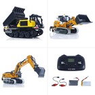 Combo Pack 1 50 Remote Control Excavator K970 Loader Lr636 Dumper T14r Model