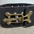 Vintage Miller Commercial Diving Weight Belt W bronze Quick Release Buckle 16lbs