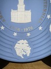 Wedgwood Jasperware American Bicentennial Independence Day Plate 1776-1976 9 5 