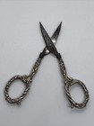 Vintage German Hollowware Sterling Silver Sewing Scissors    18 90 Grams