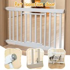 Baby Safety Gate Extra Tall Walk Thru Pet Dog Cat Fence Safe Locking Adjustable