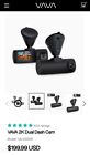 Vava 2k Dual Dash Cam Va-vd009 2k Front And 1080p Cabin  New-factory Sealed 