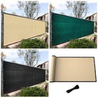 3  4  5  6  8  X50  Privacy Fence Screen Windscreen Garden Yard Mesh Shade Cover