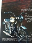 1970 Harley Davidson 65cc Leggero Motorcycle Print Ad 