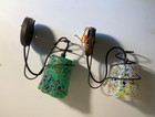 Barovier   Toso Murano Glass  goti Luminosi  Sconces  Pair 1980   s