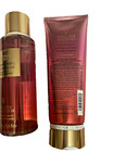 Victoria Secret Strawberries Champagne Fragrance Mist   Body Lotion Gift Set New