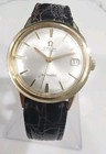 Vintage Omega Samaster Ref Km 6363 Cal  563 Men s 14k Gf 1960 s  Dress Watch