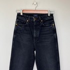 Khaite Abigail Jeans     Size 26     Dark Wash     98  Cotton     Made In Usa