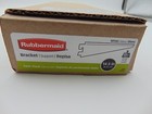 Rubbermaid Brackets Twin Track Bracket  14 5     White Lot Of 6 Fg4c0602wht