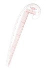 Styling Design Plastic Ruler  3 In 1   French Curve  Hip Curve   Straight Ruler 