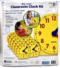 Learning Resources Classroom Clock Kit - Preschool Must Have  Teaching Time