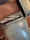 Antique Ornate Art Nouveau Sterling Silver Match Safe Vesta Case Crow