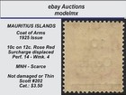 Mauritius - 1925   Sc  202  Coat Of Arms  Mnh  Cat  3 50