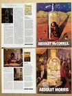 Lot Of 5 Absolut Ads Southern Authors Dickey Childress Mccorkle Morris Brown