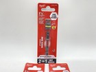 Milwaukee Shockwave 49-66-4542 - 1 4    - 5 16    X 2-1 4     2-in-1 Nut Driver 3pack