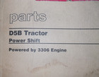 Cat Caterpillar D5b Crawler Tractor Dozer Parts Manual Book S n 44x1111-up 8mb1-