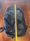 The North Face Woman   s Backpack Black With Rose Gold Full Size