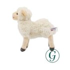 Hansa Little Lamb Plush Animal Toy  7  Cream