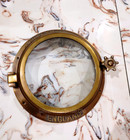 Antique Brass Finish Porthole  Maritime Port Hole Boat Ship Window Wall Porthole