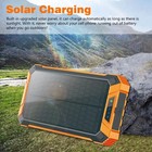 900000mah Wireless Magnetic Solar Power Bank Charger External Battery Gift New   