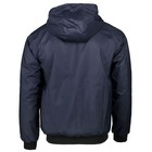 Adidas Balance Full Zip Reversible Jacket Mens Blue Casual Athletic Outerwear Hs