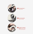 Skip Hop Stroll   Go Car Seat Cover Black Winter Infant Baby New