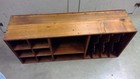 Vintage Antique Wood Wall Shelf  Organizer Desk Office 29 1 4  X 12 1 2  X7 1 2 
