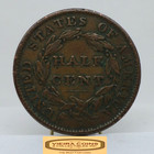 1835 Classic Head Half Cent  Mintage Of 398 000 Coins -  c54251nq