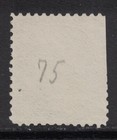 Canada  Scott 75- Used- 1c Queen Victoria  numeral  Issue- 1898-1902