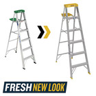 Werner 350 6-ft   10-ft Reach Height   Load Capacity Step Ladder 1208358 