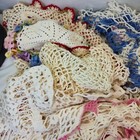 Vintage Doilies And Hankies Lot Of 22 Doilies Lot Of 6 Hankies Crafts For Use
