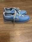 Womens Nike Bowling Shoes Size 6 5 Baby Blue Silver Swoosh Vintage 840608sn