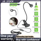 Usb Reading Light Flexible Led Light Laptop Clip On Bed Desktop Usa Black