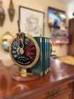 Pair J w  Ray   Co  Ships Brass Telegraph Book Ends Liverpool   London