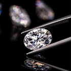 Brilliant 4ct Lab-grown Cvd Diamond Oval Cut Certified Loose D Color Vvs1
