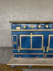La Cornue Chateau 150 60  Blue Dual Fuel Range W  Rotisserie