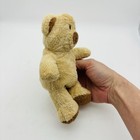 Ty Pluffies Tylux Mini 7    Tan Cream Brown Baby Teddy Bear Small Lovey 2005 Euc