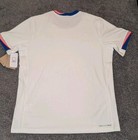 4 Star Nike Team Usa 2024-25 Home Authentic Soccer Jersey White Mens L