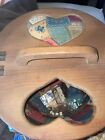 Vintage Sewing Basket And Contents