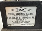 Vintage Floral Stemming Machine B   K Model H New York W full Box Of Steelpix