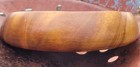 Vintage Unsigned  Monkey Pod Wood Bowl Hawaii Serving Fruit 12  Across