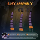 4ft 2d Witch Legs Outdoor Halloween Decorations