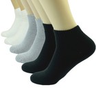 Plain 3-12 Pairs Mens Ankle Quarter Crew Sports Socks Cotton Low Cut Size 9-13