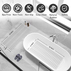 Shower Mat Non Slip Bath Mat For Tub - 36 X 16 Inch Bathtub Mat Non Slip Shower