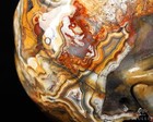 Gemstone 5 0  Red Crazy Lace Agate Hand Carved Crystal Skull  Super Realistic