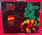 Marvel Comics Iron Man Full-wrap Tumblers 16oz Glass Set 2 3e Direct 2010
