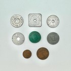 Rare Lot Of 8 Us Sales Tax Token     Square Colorado     Green Utah     Arizona   More